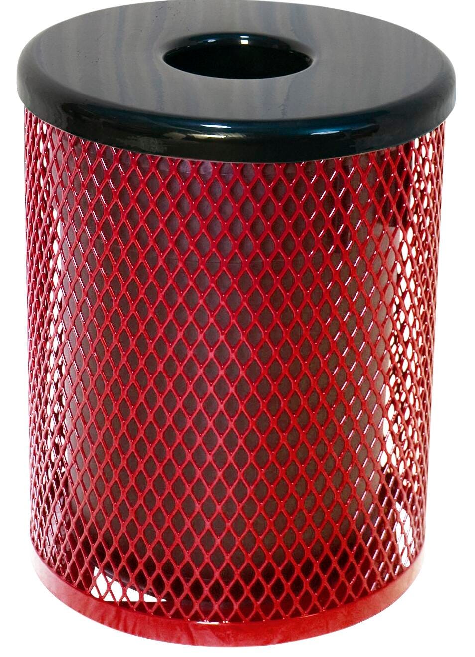 UltraSite 32 Gallon Diamond Pattern Trash Receptacle 4001515