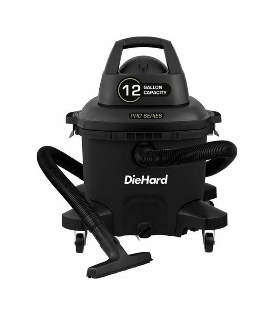 DieHard Pro Series Wet/Dry Vacuum, 12 Gallon, 6 Peak Horsepower