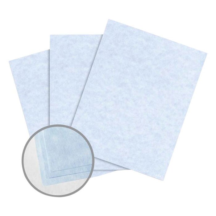 Astroparche Premium Card Stock, 8-1/2 x 11 Inches, 60 lb, Blue, Case of 8 Reams