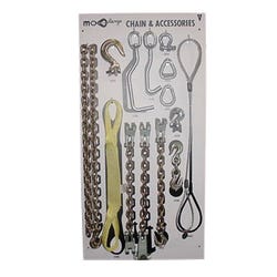 Moclamp Tool Board Set with Tools, No 5, Heat Treated Steel, Set of 15, Item Number 1051404