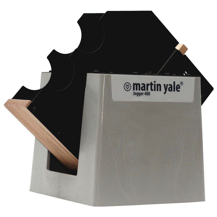 Martin Yale Tabletop Paper Jogger, 15-2/5 x 17-7/10 x 26 Inches
