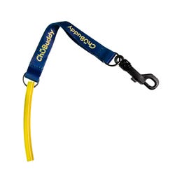 ChuBuddy Slim Strong Tube Clip On, 3/8 Inches, Yellow 2102893