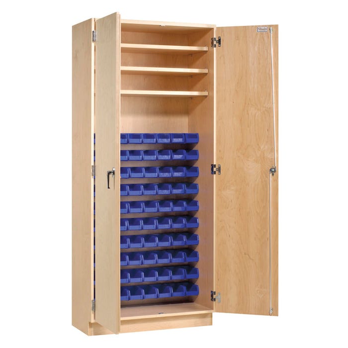 Diversified Spaces Parts Storage Cabinet, 36 x 18 x 84 Inches