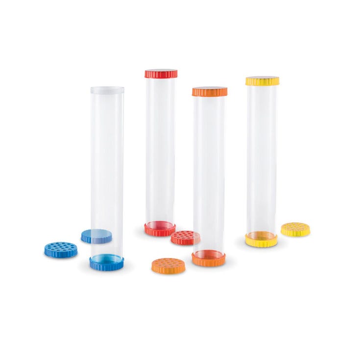 Learning Resources Primary Science Sensory Tubes, Set of 4, Ages 2 and Up