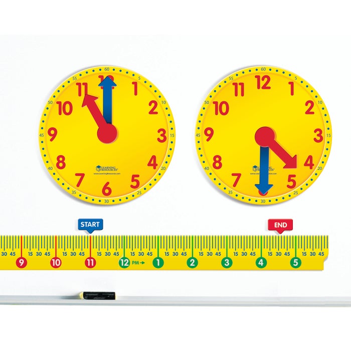 Learning Resources Magnetic Elapsed Time Kit