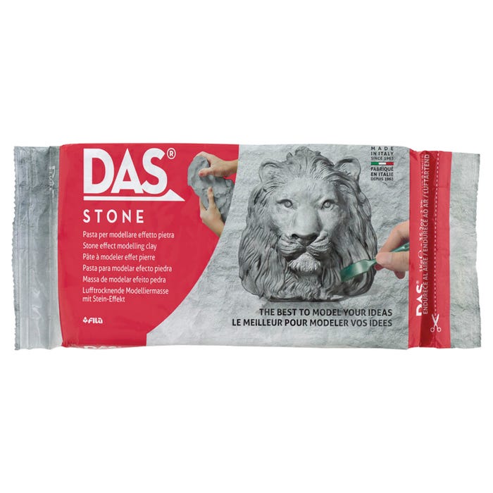DAS Air Hardening Modeling Clay, Stone, 2.2 Pounds