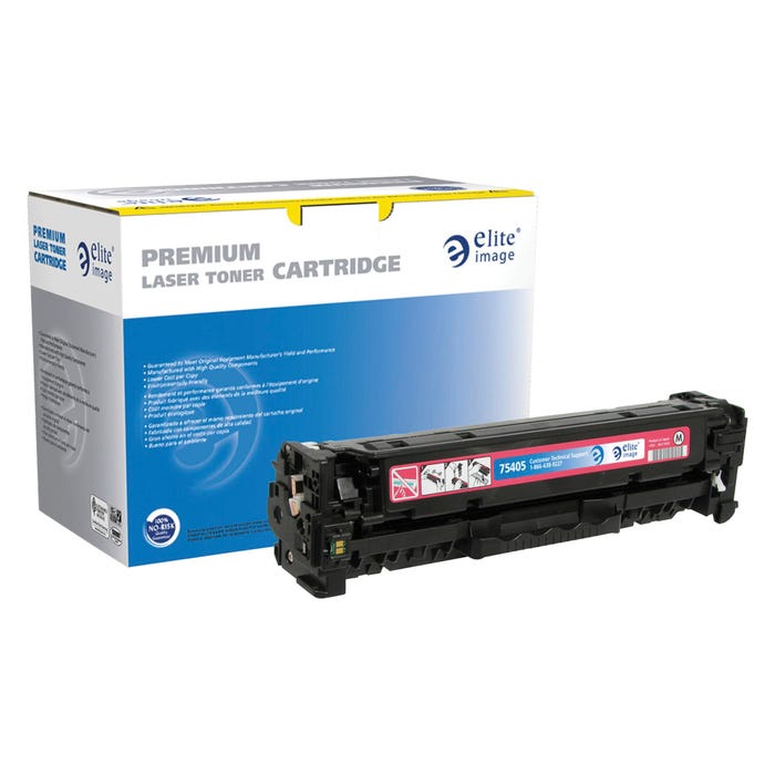 Elite Image Remanufactured Toner Cartridge for HP 533A, Magenta