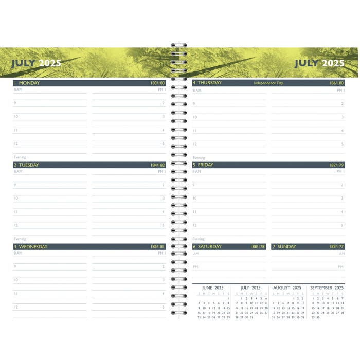 Hammond & Stephens Academic Weekly Appointment Planner, July 2025-July 2026, 5 x 8 Inches