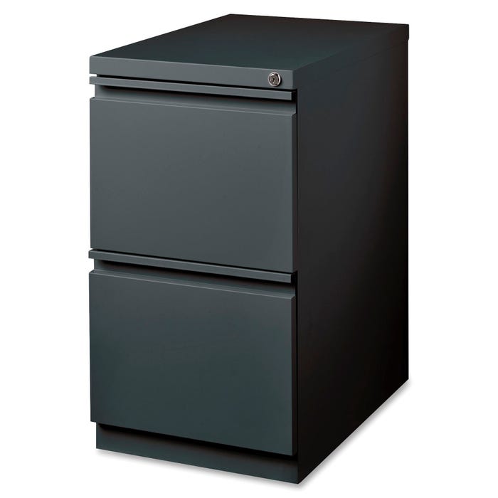 Lorell 20 in File/File Mobile Pedestal File, 15 x 19-7/8 x 27-3/4 Inches
