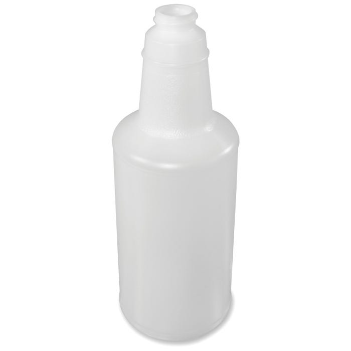 Genuine Joe Plastic Cleaning Bottle, 32 Ounces, Translucent