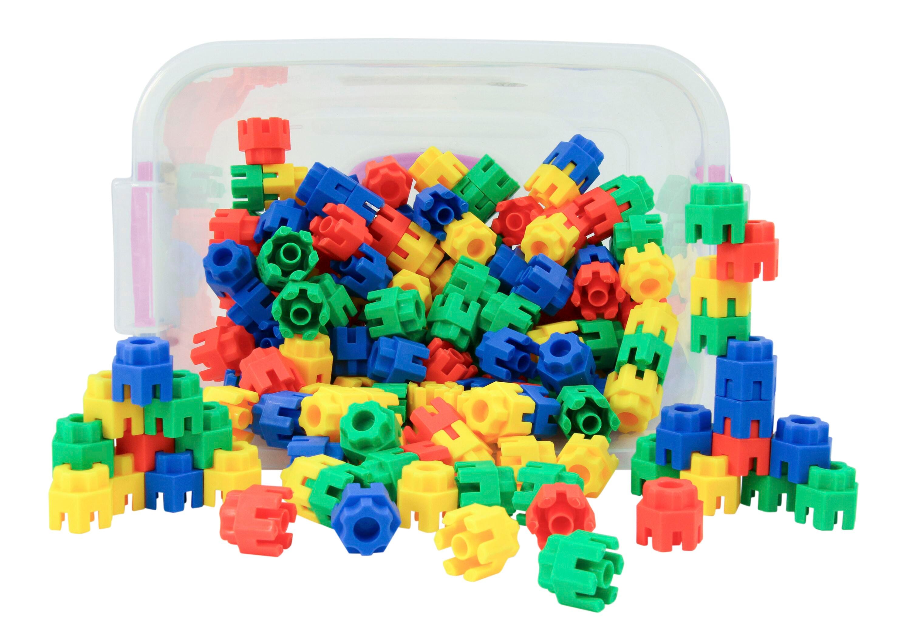 Image for Childcraft Construction Tower, Plastic Building Blocks, Set of 180 from School Specialty