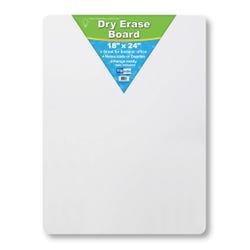 Flipside Dry Erase Board, Plain, 18 x 24 Inches 1530591