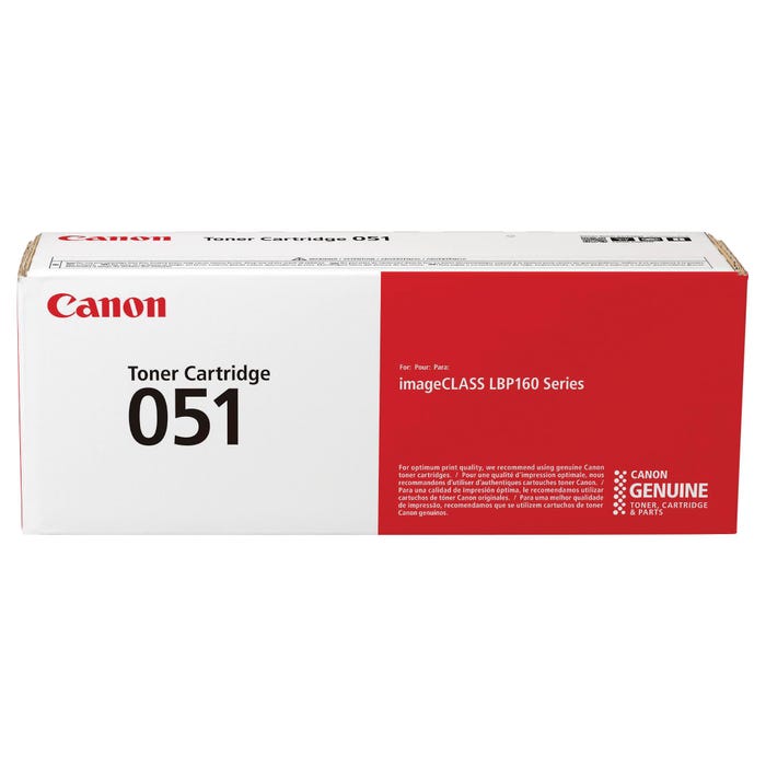 Canon Ink Toner Cartridge, CRTDG051, Black