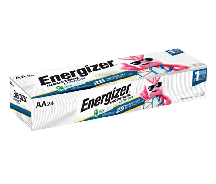 Energizer Industrial Lithium AA Batteries, 24 Pack 2133758