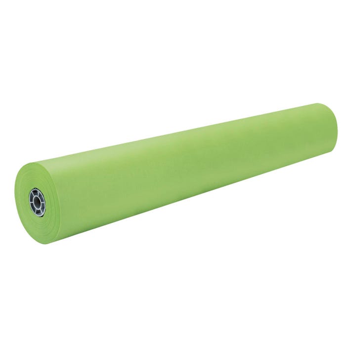 Rainbow Kraft Duo-Finish Kraft Paper Roll, 40 lb, 36 Inches x 1000 Feet, Lite Green