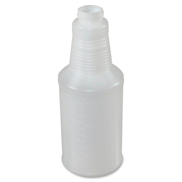 Genuine Joe 16 Ounce Plastic Bottle, Translucent, 24 Per Pack