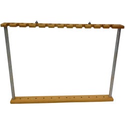 Eisco Labs Burette Rack, Natural Wood, 32 x 3 x 23-1/2 Inches