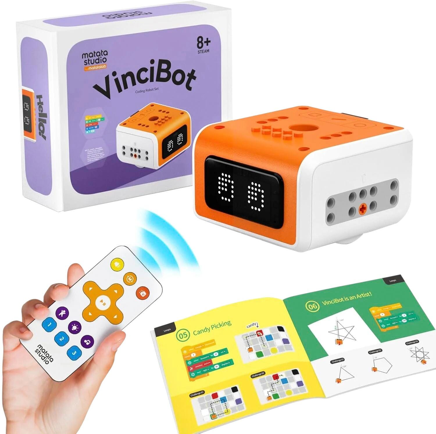 Image for MatataStudio VinciBot Coding Robot from School Specialty