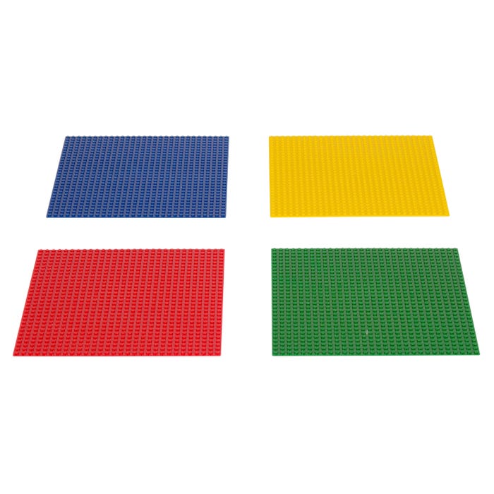 Standard Block Grid Base Plates, 9-7/16 Inches, Set of 4