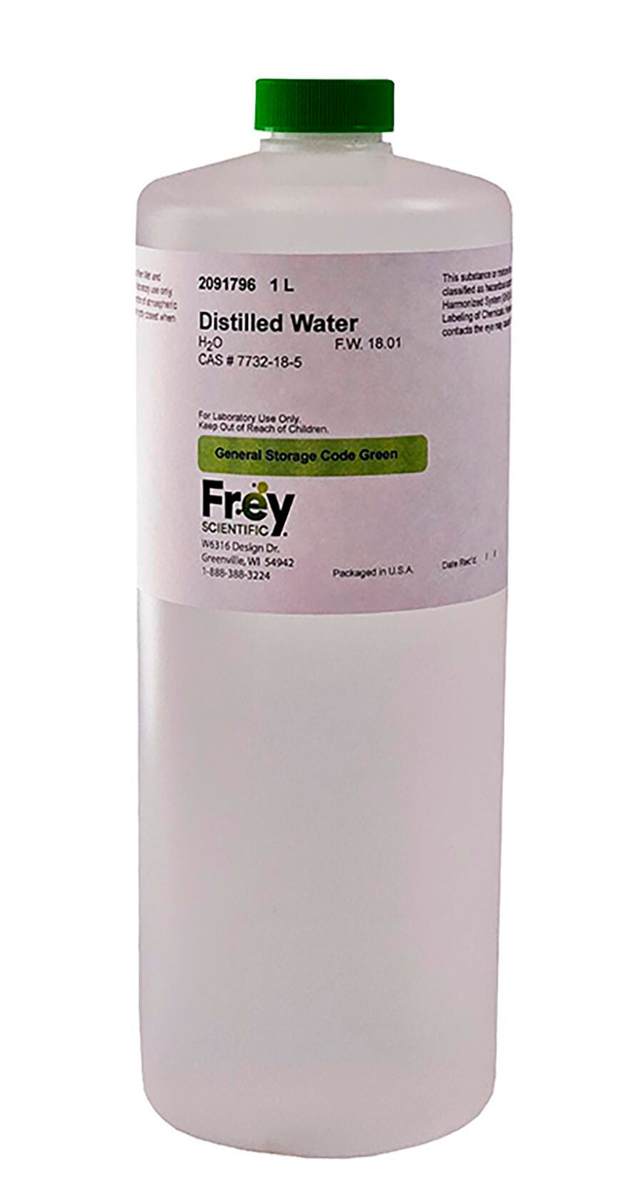 Frey Scientific Distilled Water, 1L Item Number 2091796