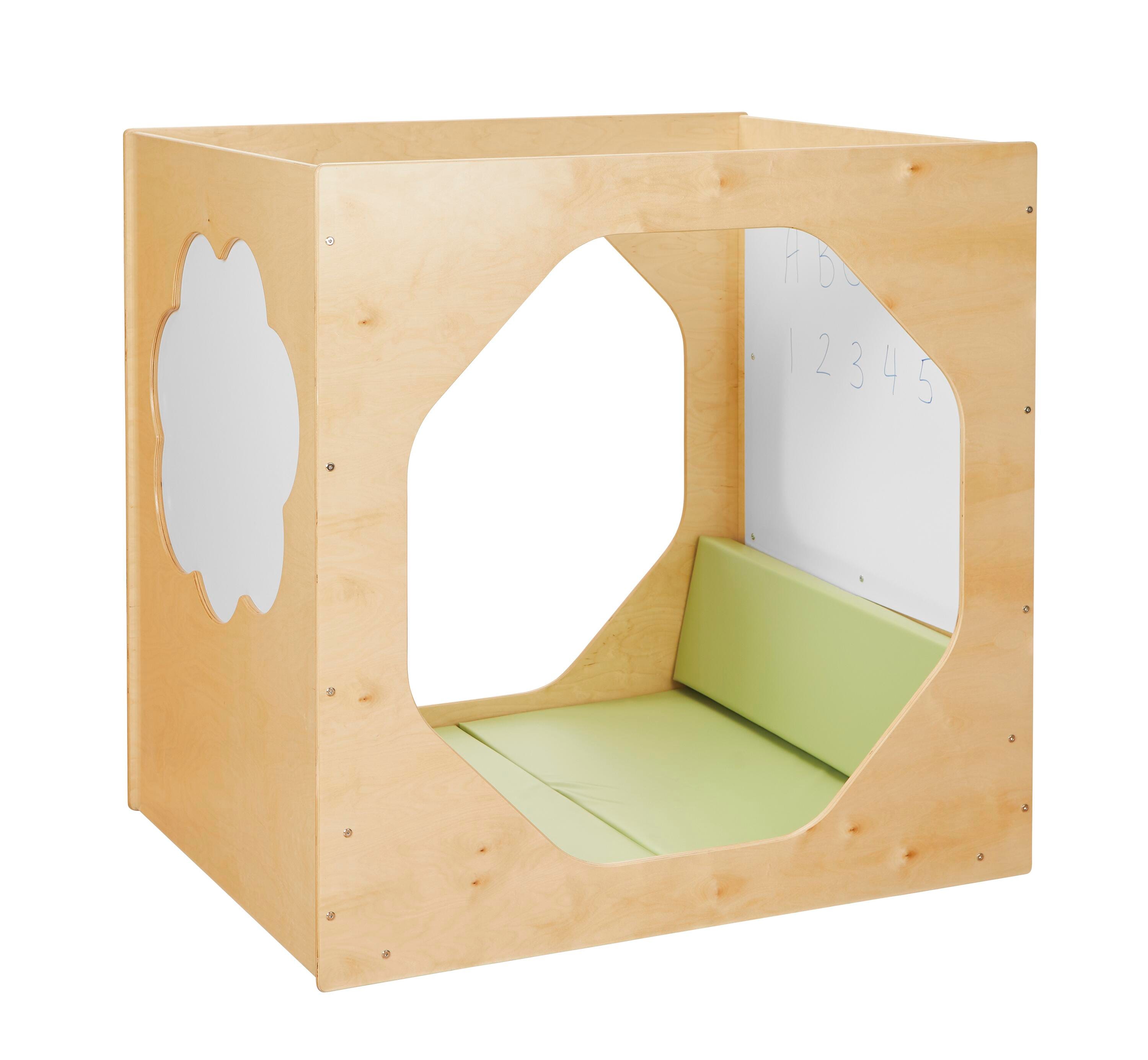 Jonti-Craft Dream Cube, 48 x 37-1/2 x 46-1/2 Inches, Key Lime Cushion, Item Number 2100399