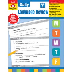 Image for Evan-Moor Daily Language Review, Grade 2 from School Specialty