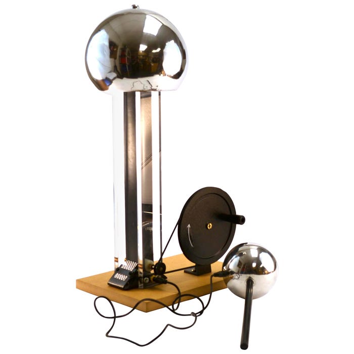 Eisco Labs Hand Crank Van De Graaf Genarator