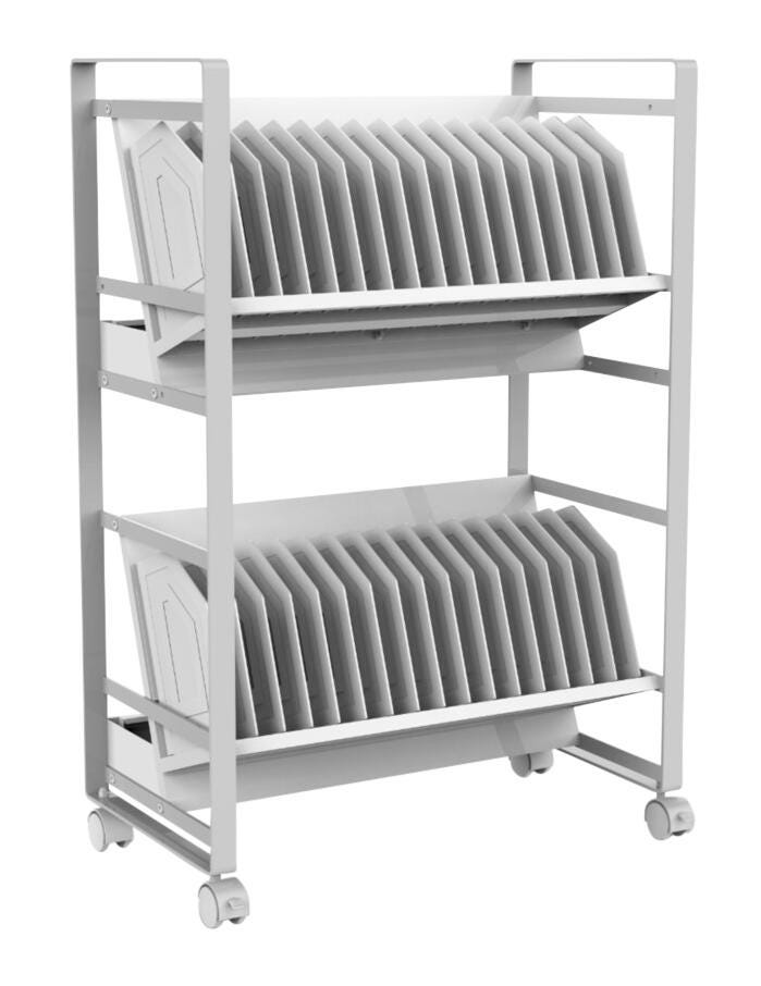 Image for Luxor 32-Tablet/Chromebook Open Charging Cart from School Specialty