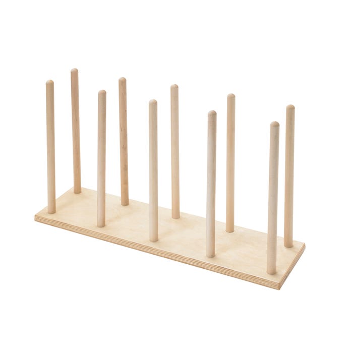 Childcraft Puppet Stand, Fits 10 Puppets, 19-3/4 x 5-3/4 x 11-9/16 Inches