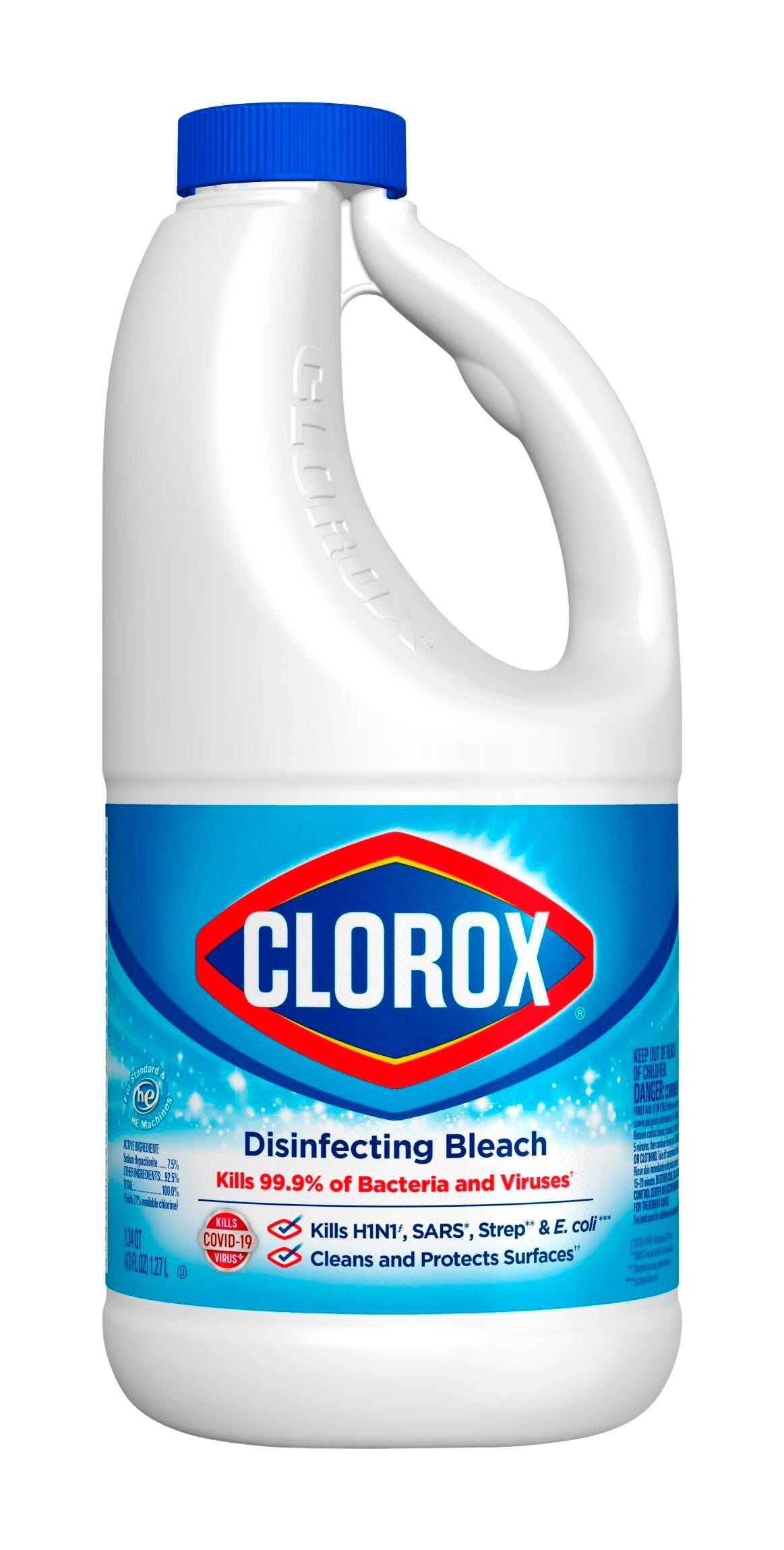 Image for Clorox Disinfecting Bleach, 43 Ounces, Clear from School Specialty