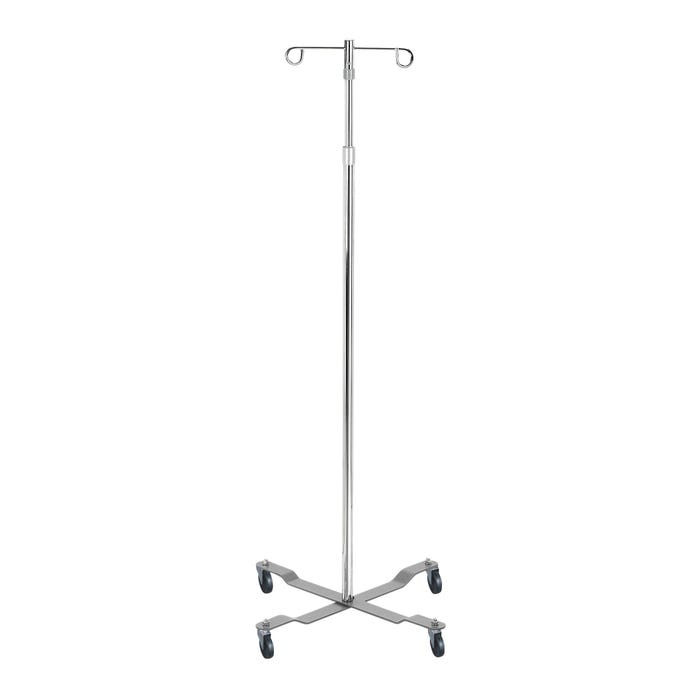 Drive Medical Economy IV Pole, 40 to 82 Inch Height
