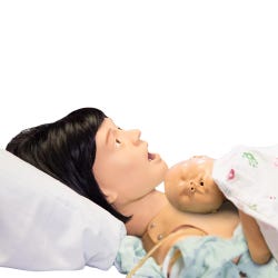 Lucy Advanced Maternal/Neonatal Birthing Simulator 2.0 with iPad, Light Skin Tone