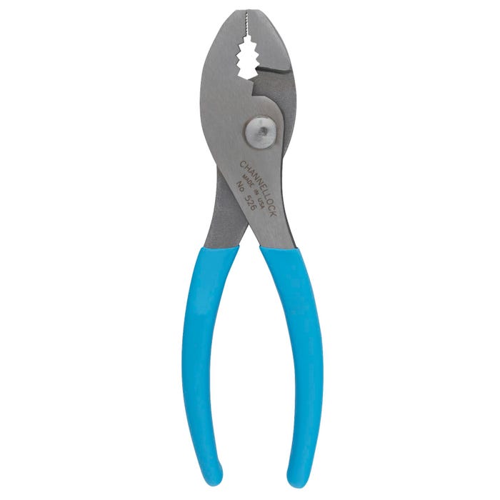 Channel Lock Slip Joint Thick Nose Wire Cutting Plier, 6 in L, High Carbon Drop Forged Steel, Comfort Grip, Blue, Polished