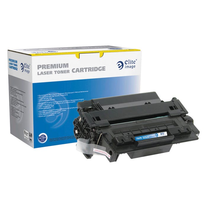 Elite Image Remanufactured Toner Cartridge for HP 255A, Black
