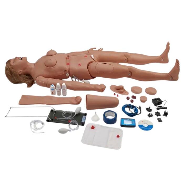 Gaumard Clinical Chloe Advanced Patient Care Simulator, Medium Skin Tone