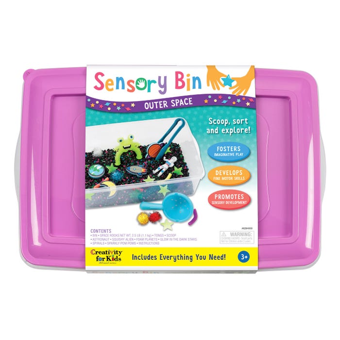 Creativity for Kids Sensory Bin, Outer Space