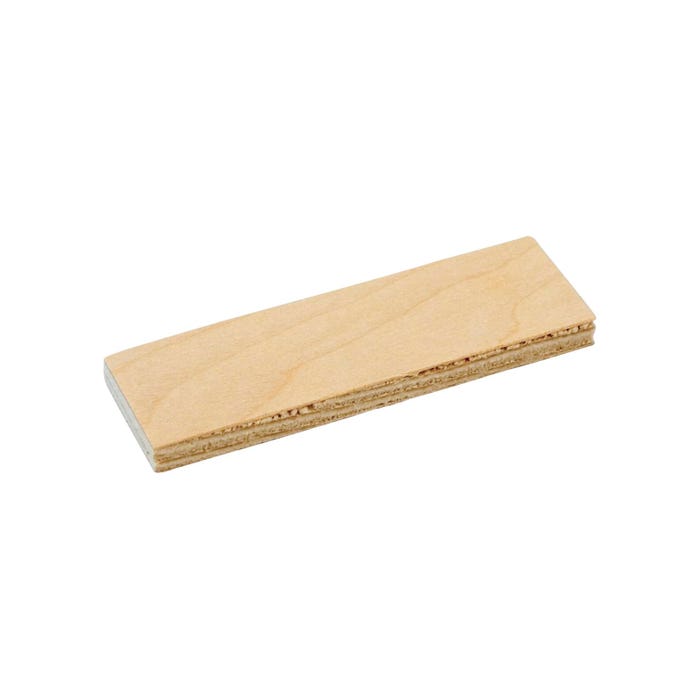 Delta Education Plywood, 1/4 x 2-1/2 x 3/4 Inch, Pack of 5
