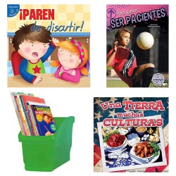 Achieve It! Spanish SEL Growth Mindset Mindfulness Read-Alouds, Independent & Buddy Books, Grade 2 to 3, Book Set, Item Number 2096618
