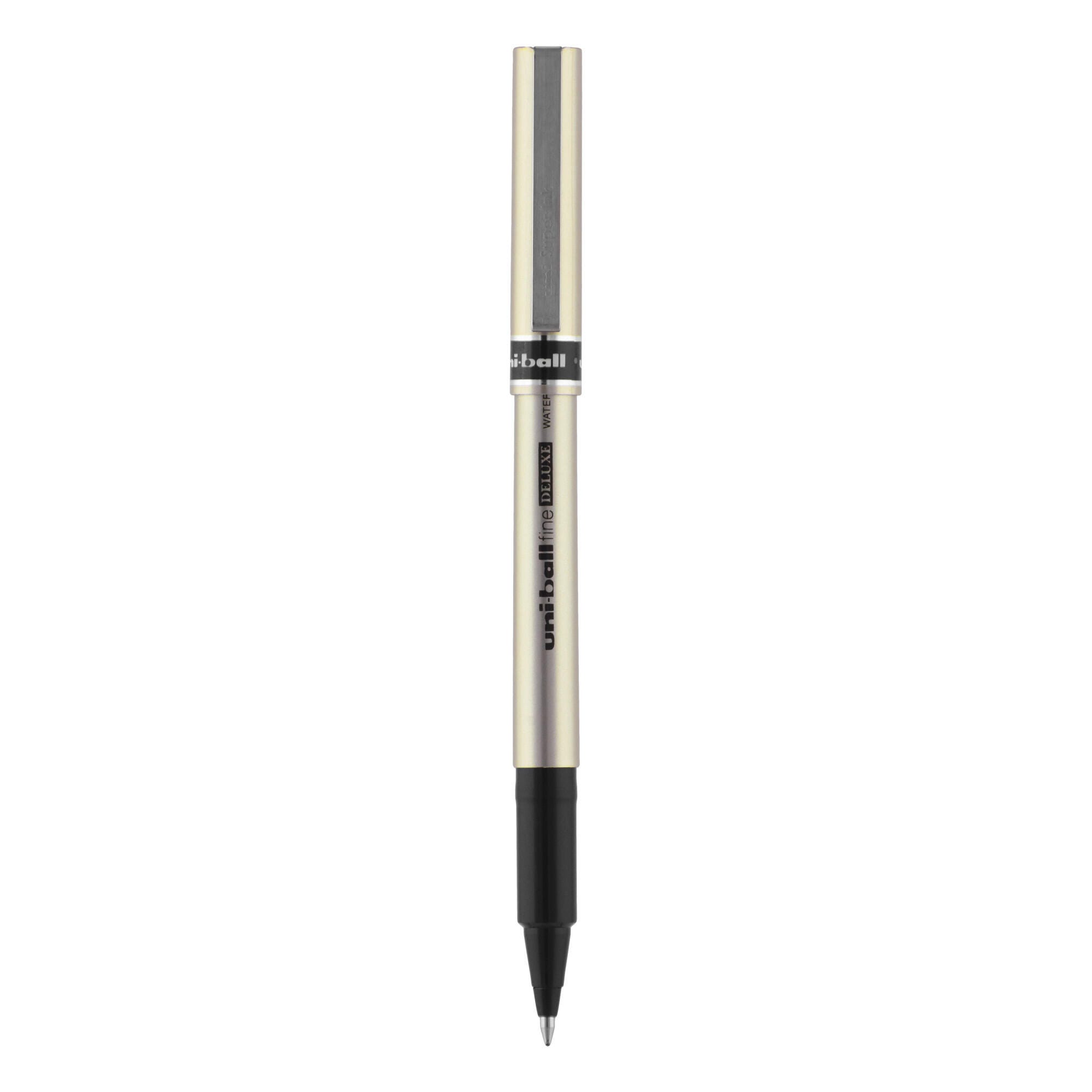 Image for uniball Deluxe Roller Ball Stick Pen, 0.7 mm Fine Tip, Black Ink from School Specialty