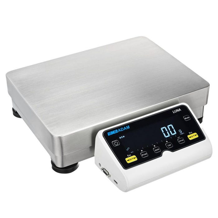 Adam Equipment Luna LBL 24001E Heavy Duty Precision Balance, 24000g Capacity, 0.1g Readability, External Calibration