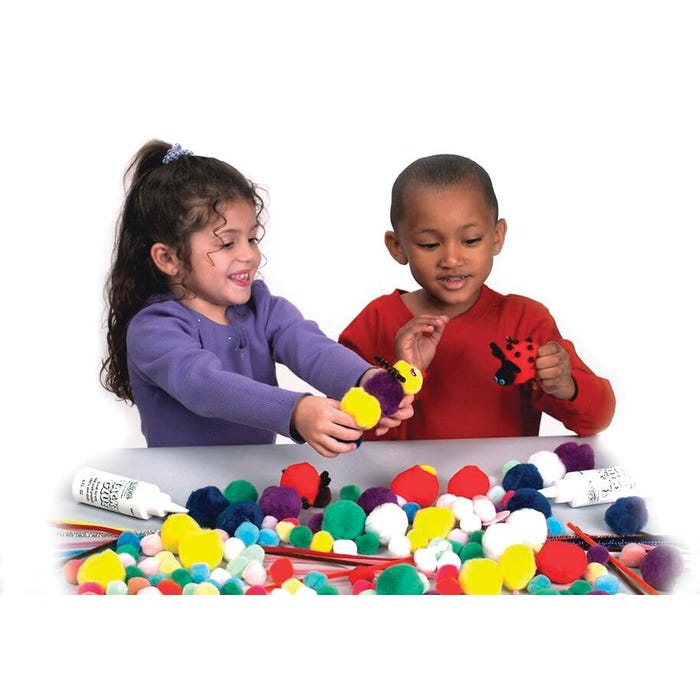 Creativity Street Pom Pons Class Pack - Classroom - Recommended For 3 Year - 300 / Pack - Assorted Creativity Street Pom Pons Class Pack - Classroom - Recommended For 3 Year - 300 / Pack - Assorted