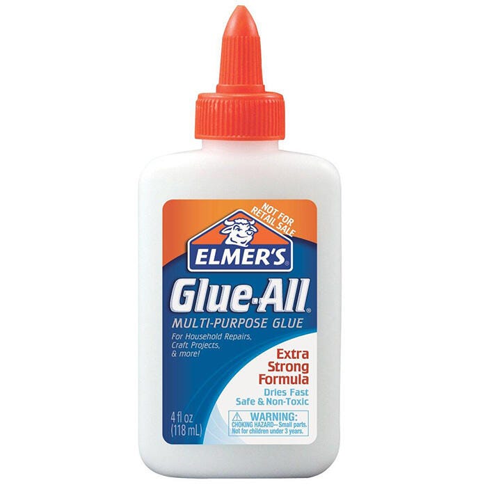 Elmer's Glue-All Multi-Purpose Liquid Glue, 4 Ounces, White 1337116