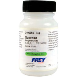 Frey Scientific Sucrose, 4g, Item Number 2100360