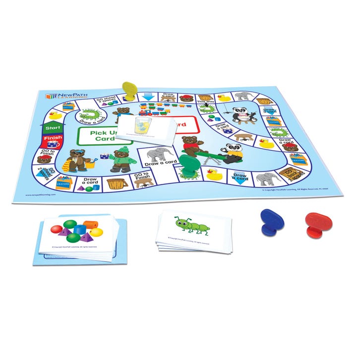 NewPath Learning Positions and Opposites Learning Center Game, Grades PreK to 2