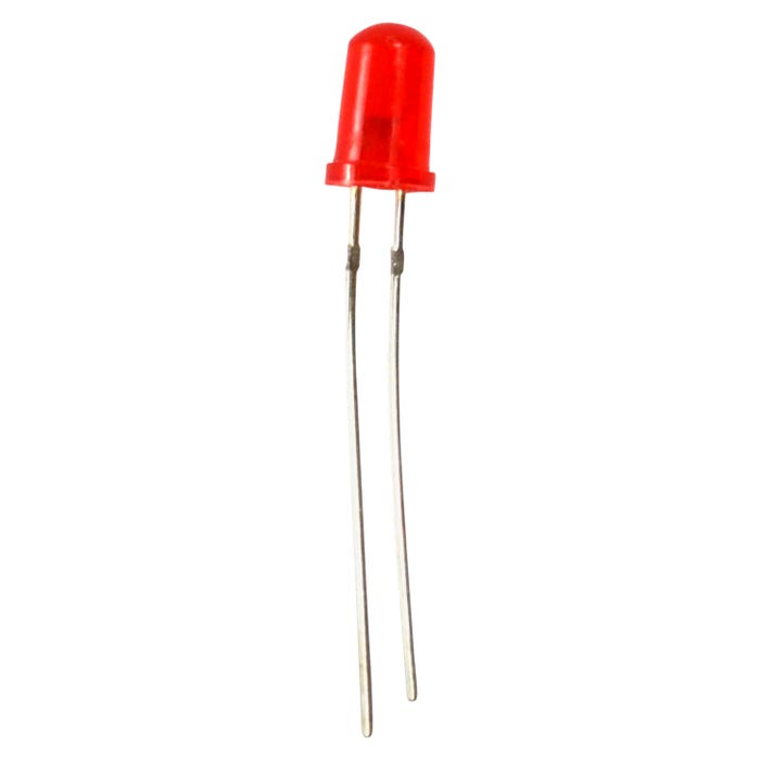 Eisco Labs LED (Light Emitting Diode), 5 Millimeters, Red, Pack of 10