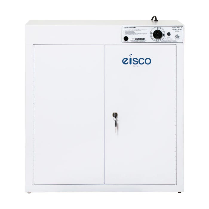 Eisco Goggle Sanitizer Cabinet, CRC Steel, Wall Mountable