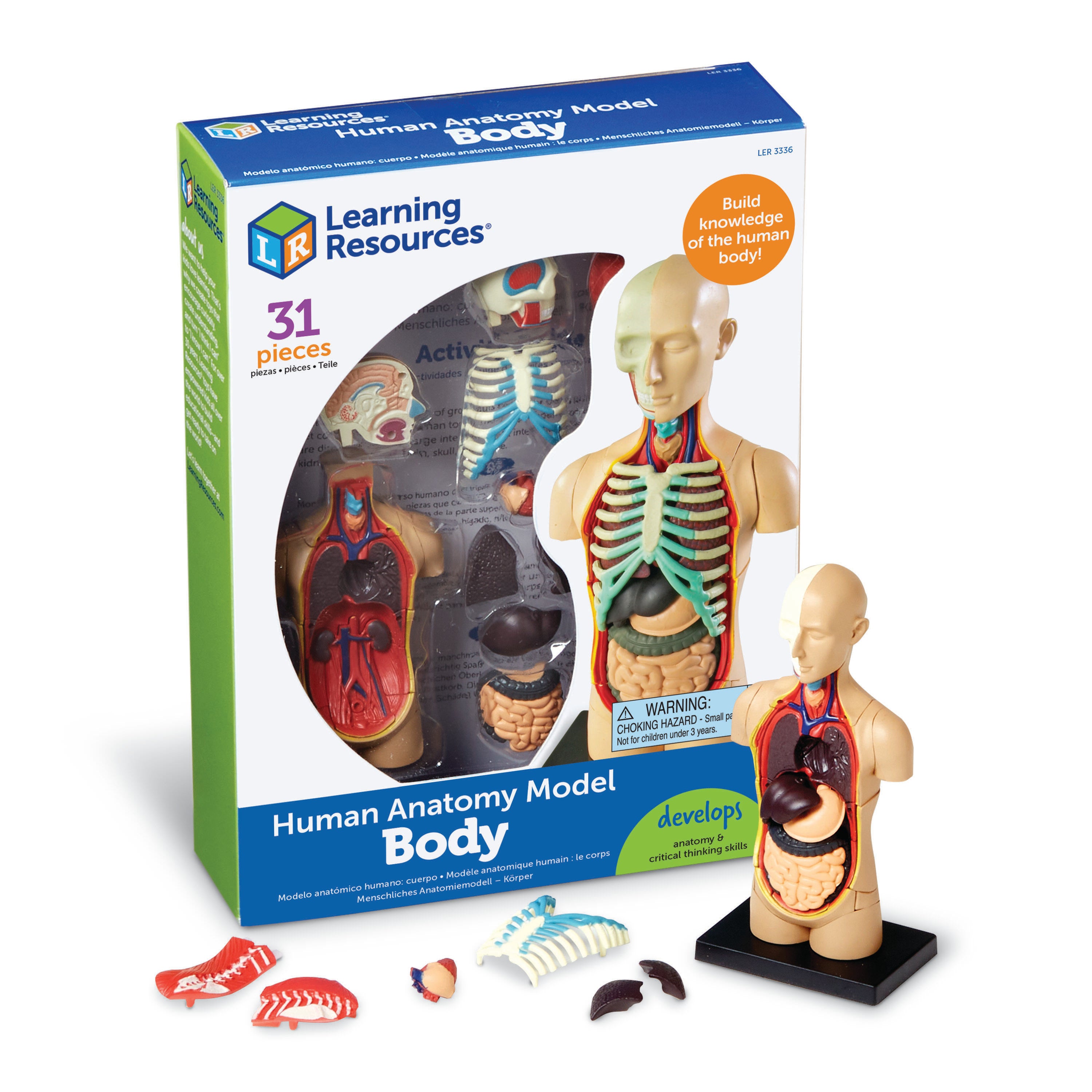 Learning Resources Human Body Anatomy Model 1321190