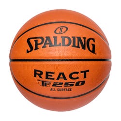 Spalding REACT TF250 Men's Official Basketball, 29-1/2 Inch, Orange 1429487