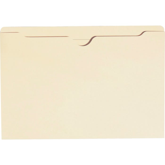 Smead Reinforced File Jacket, Legal Size, Flat, Manila, Pack of 100