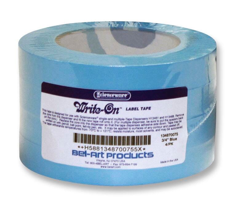 Scienceware Write-On Label Tape, Item Number 1475773